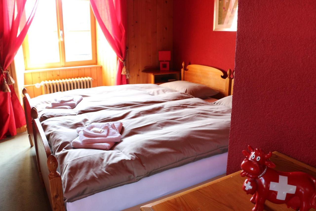 Auberge De L'Ange Albeuve Dış mekan fotoğraf