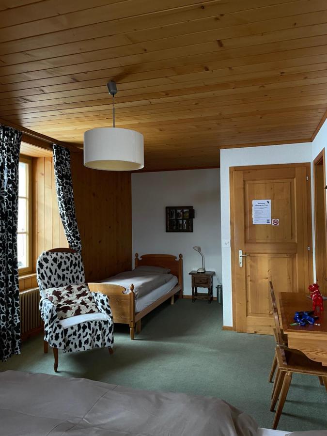 Auberge De L'Ange Albeuve Dış mekan fotoğraf