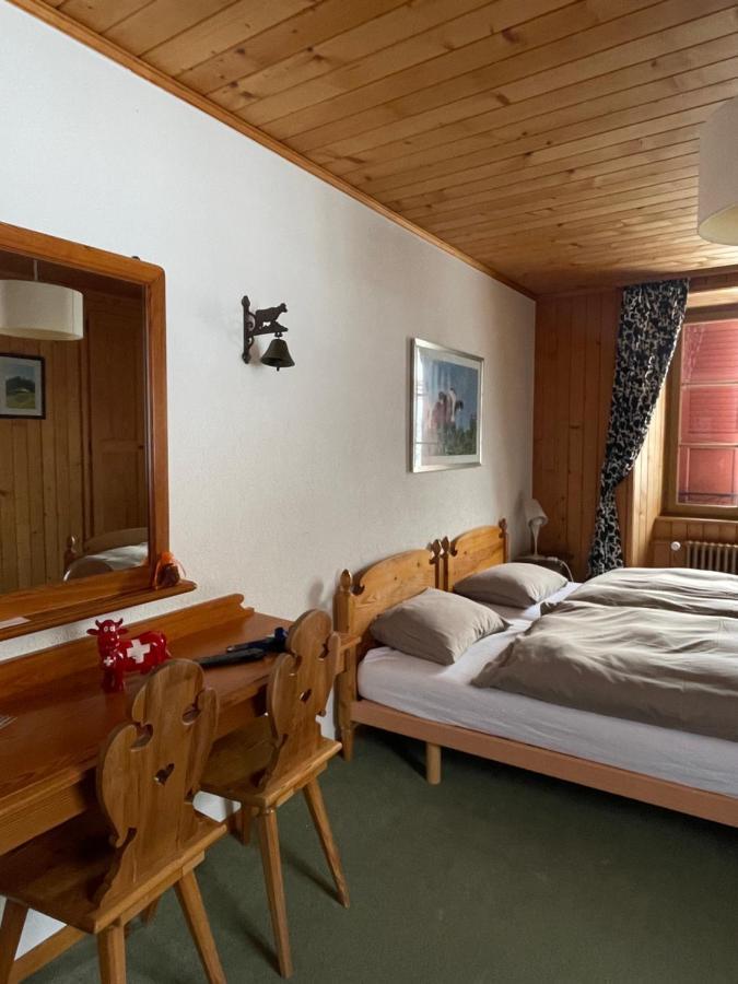 Auberge De L'Ange Albeuve Dış mekan fotoğraf