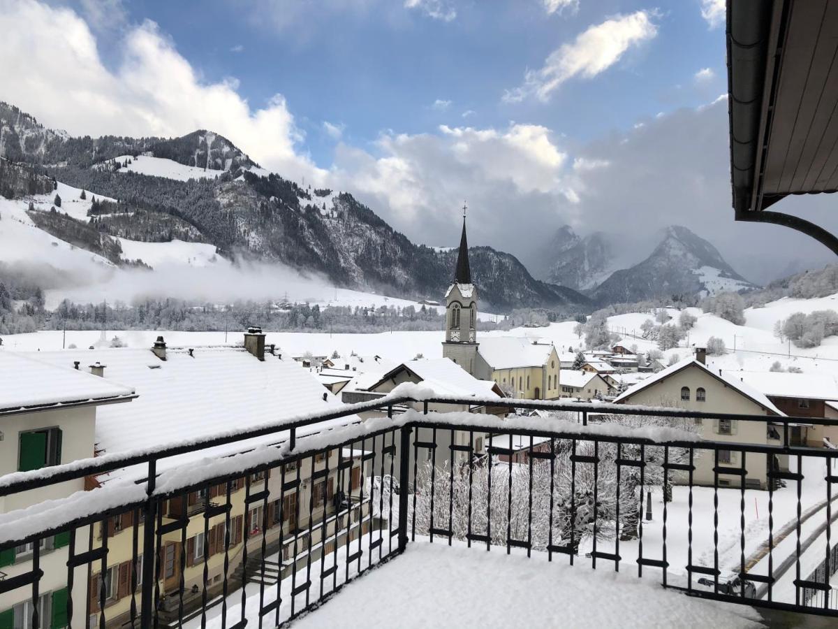 Auberge De L'Ange Albeuve Dış mekan fotoğraf