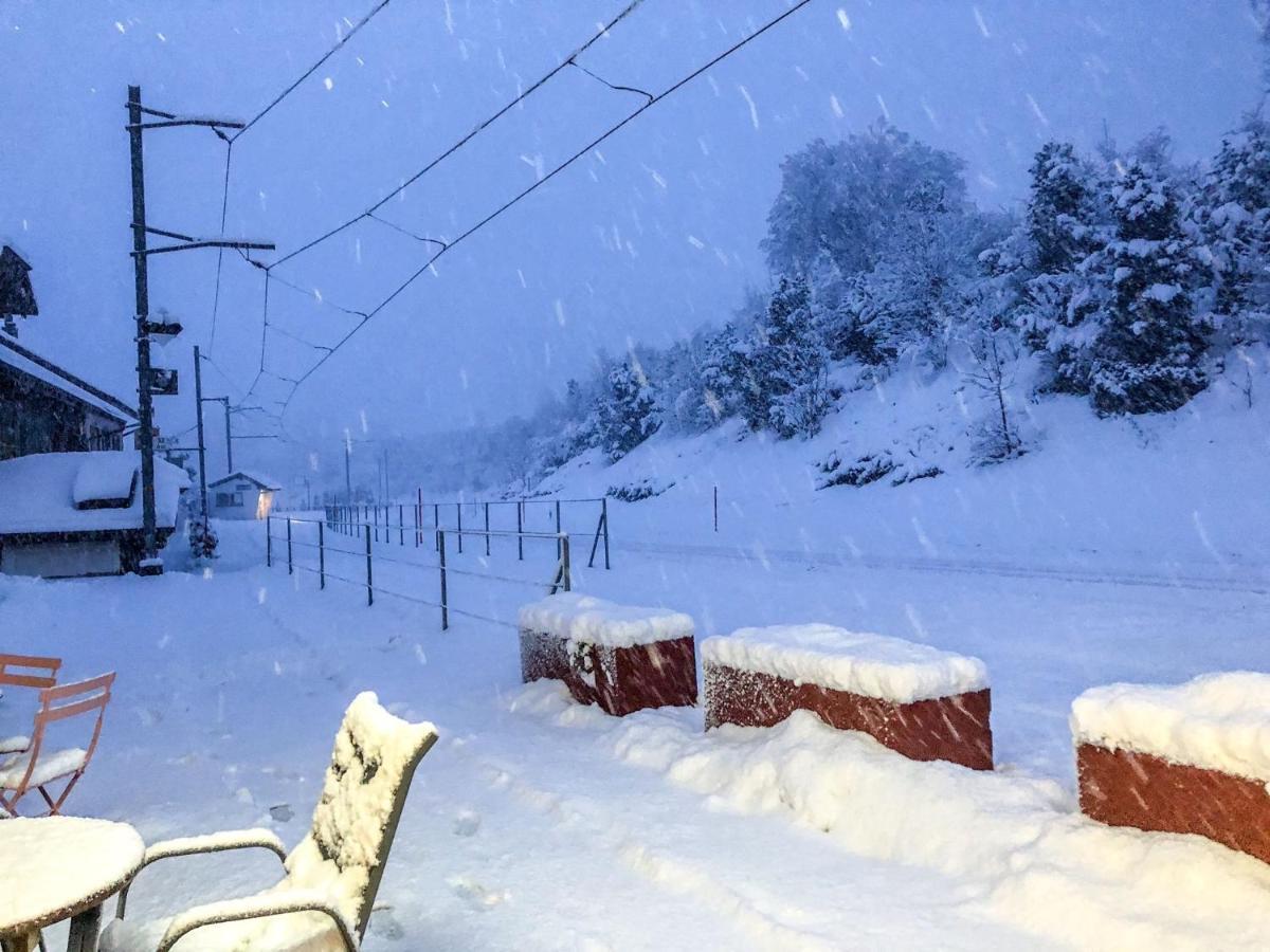 Auberge De L'Ange Albeuve Dış mekan fotoğraf