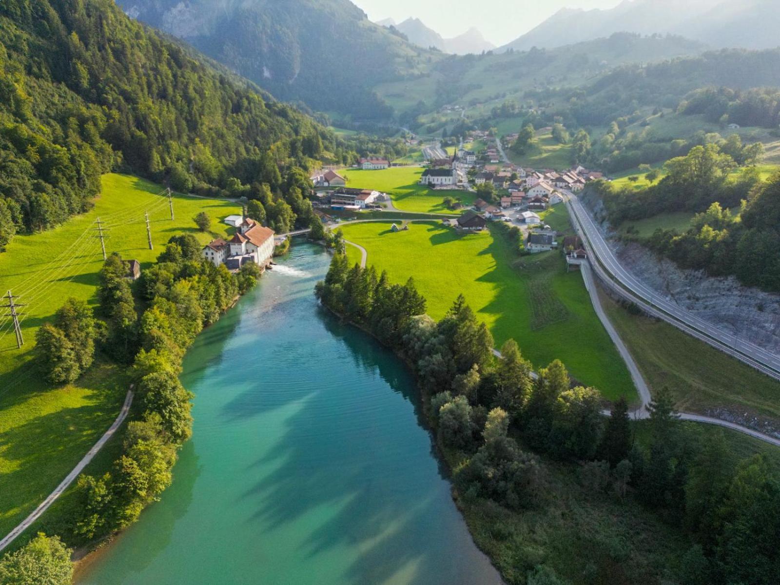 Auberge De L'Ange Albeuve Dış mekan fotoğraf