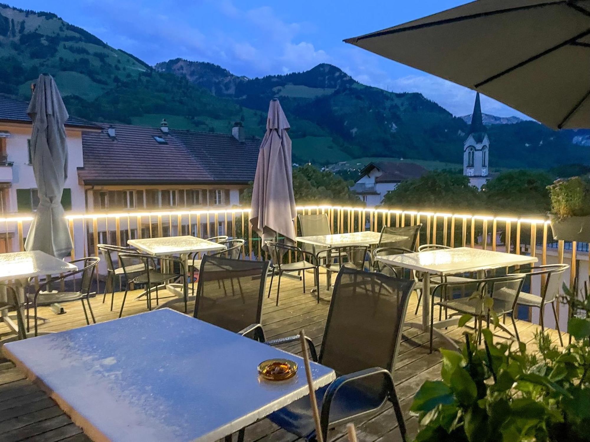 Auberge De L'Ange Albeuve Dış mekan fotoğraf