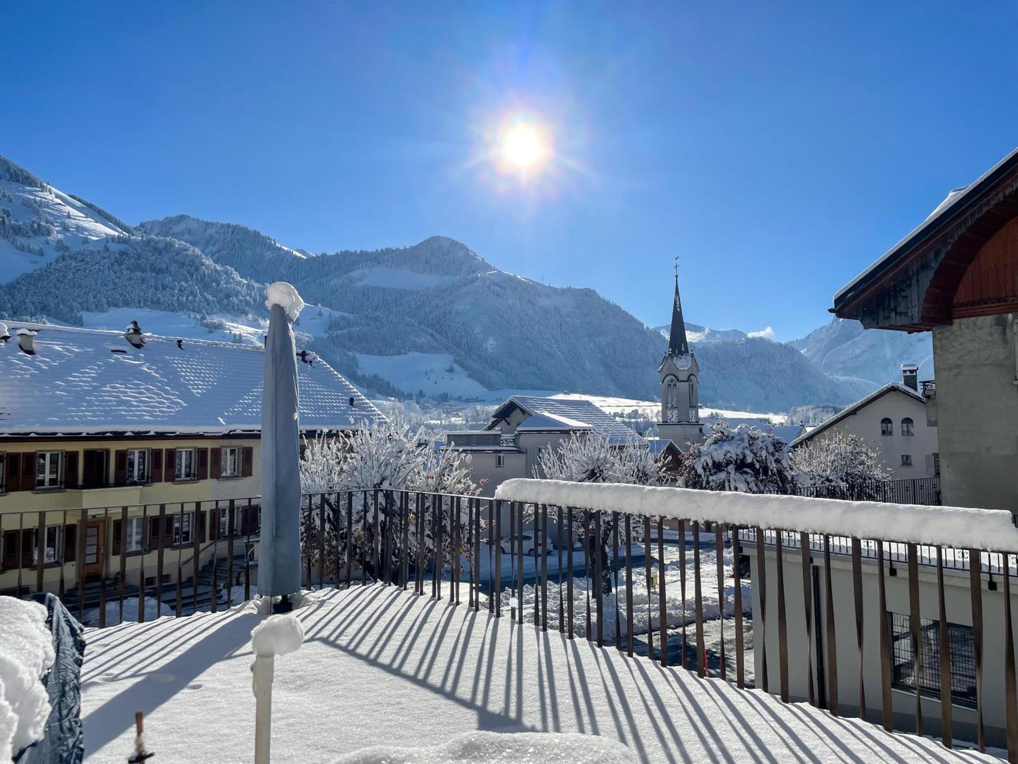 Auberge De L'Ange Albeuve Dış mekan fotoğraf