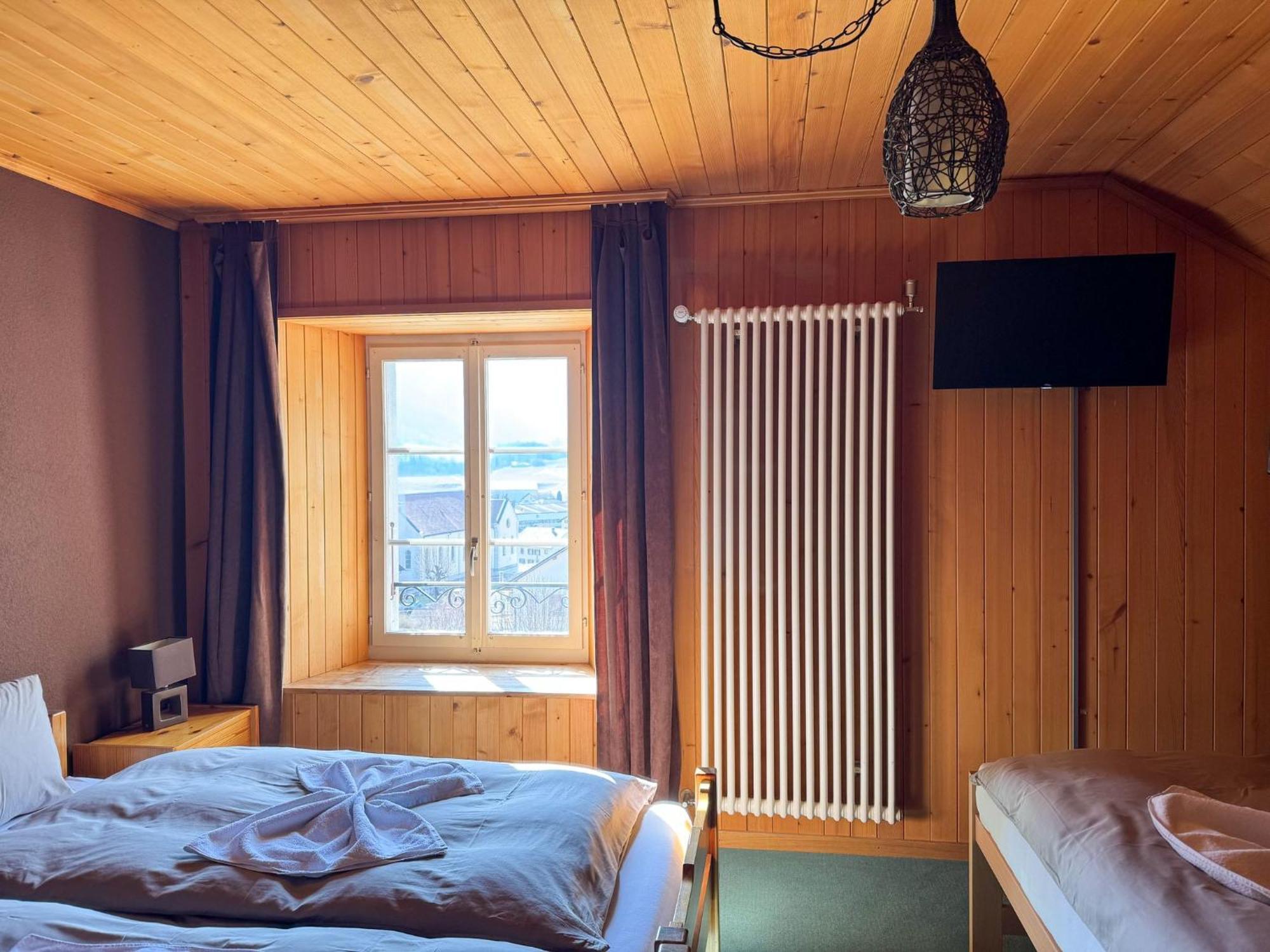 Auberge De L'Ange Albeuve Dış mekan fotoğraf